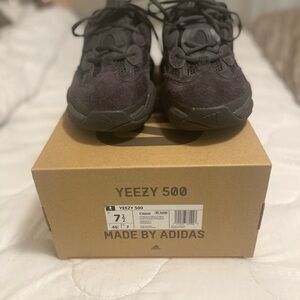 Adidas Yeezy 500 Sneakers in Utility Black